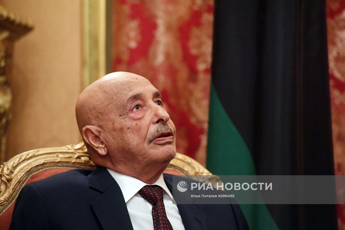 Встреча министра иностранных дел РФ С.В. Лаврова с председателем парламента Ливии А. Салехом