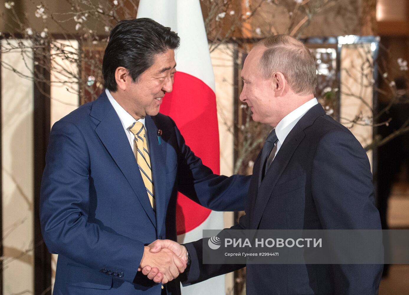 Официальный визит президента РФ В. Путина в Японию