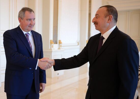 Визит вице-премьера РФ Д. Рогозина в Азербайджан