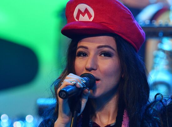 Съемки новогодней программы на Первом канале