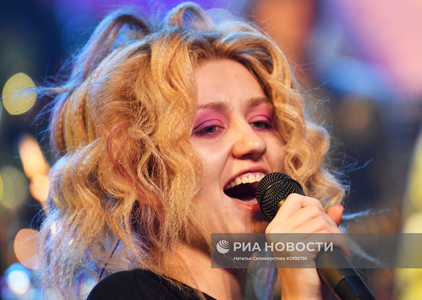 Съемки новогодней программы на Первом канале