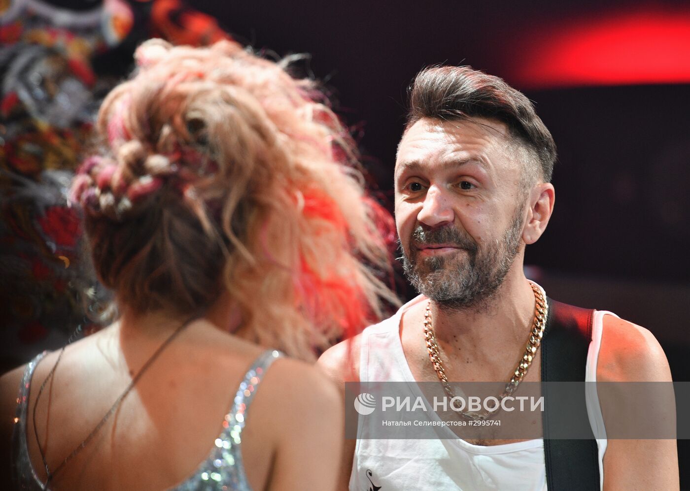 Съемки новогодней программы на Первом канале