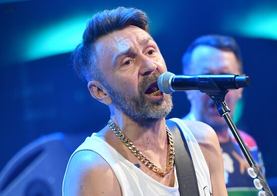 Съемки новогодней программы на Первом канале