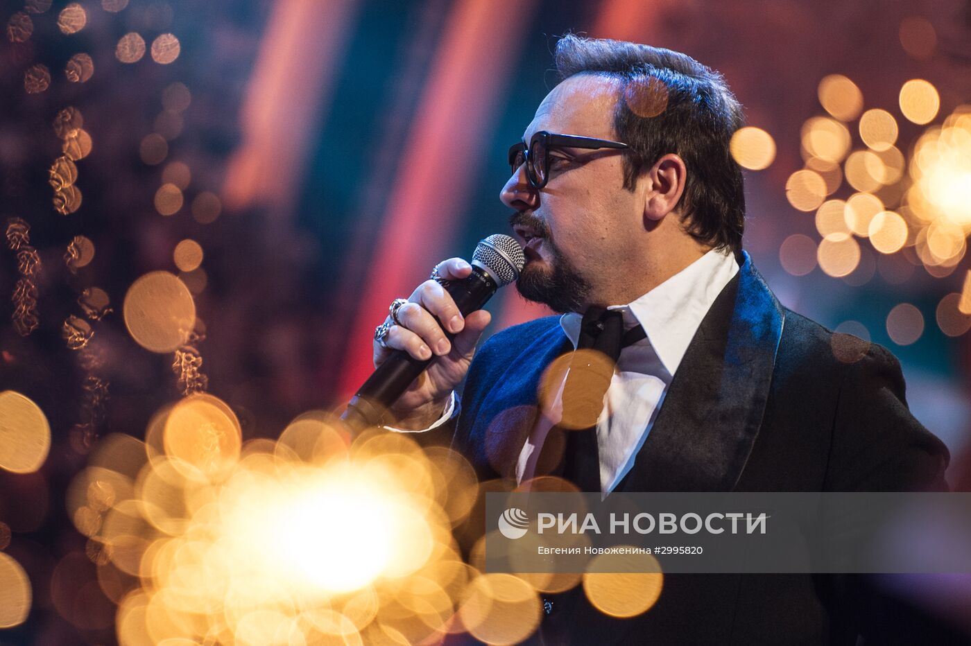 Съемки новогодней программы на Первом канале