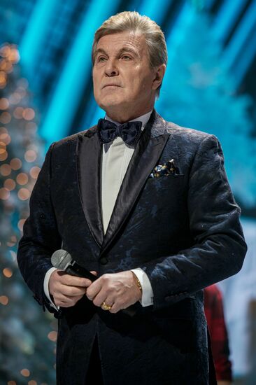 Съемки новогодней программы на Первом канале