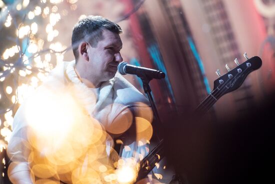 Съемки новогодней программы на Первом канале