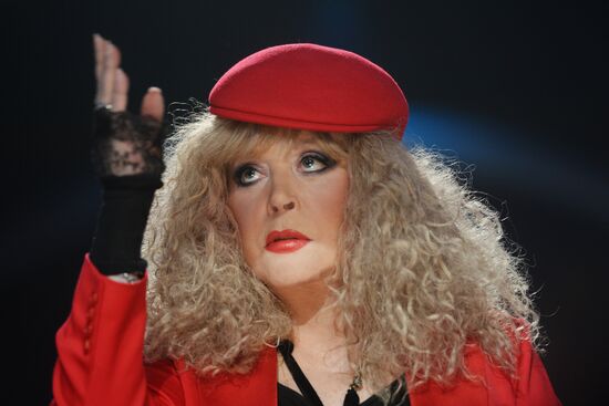 Съемки новогодней программы на Первом канале