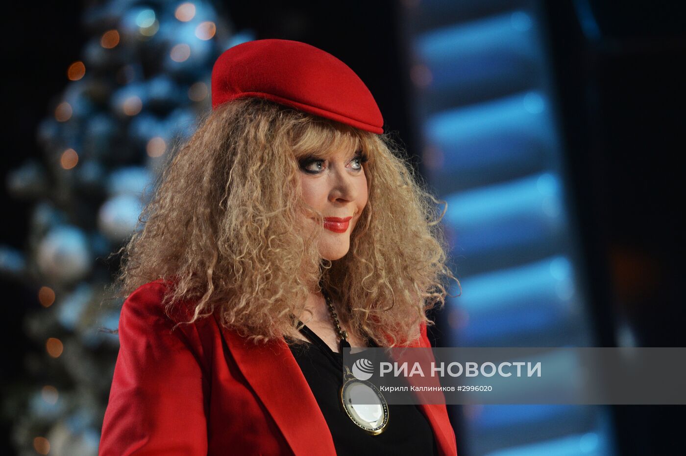 Съемки новогодней программы на Первом канале