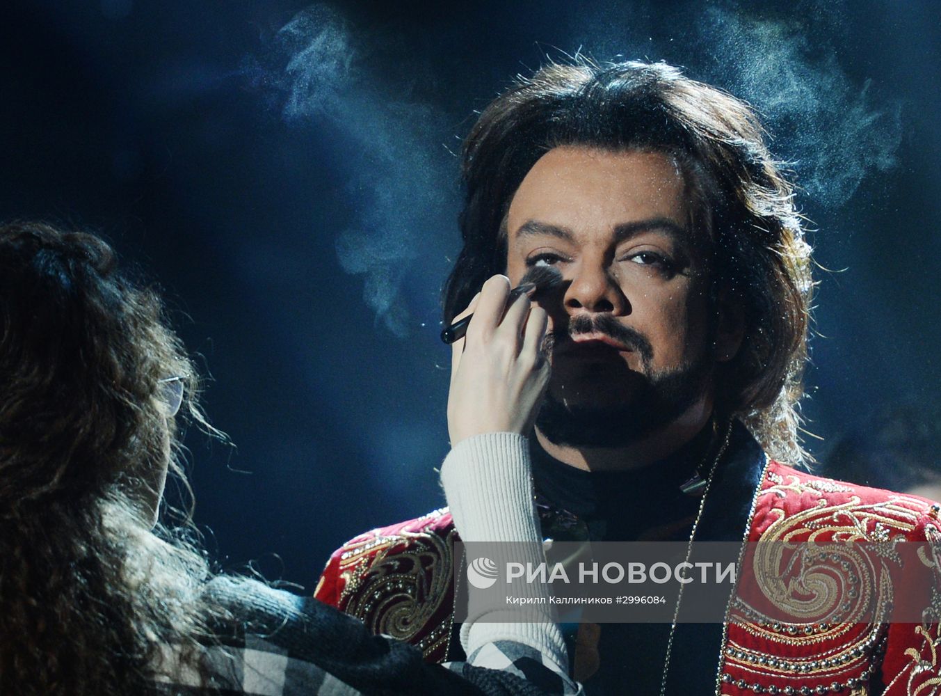 Съемки новогодней программы на Первом канале