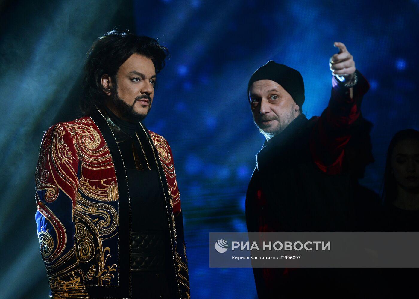 Съемки новогодней программы на Первом канале