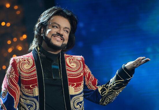 Съемки новогодней программы на Первом канале