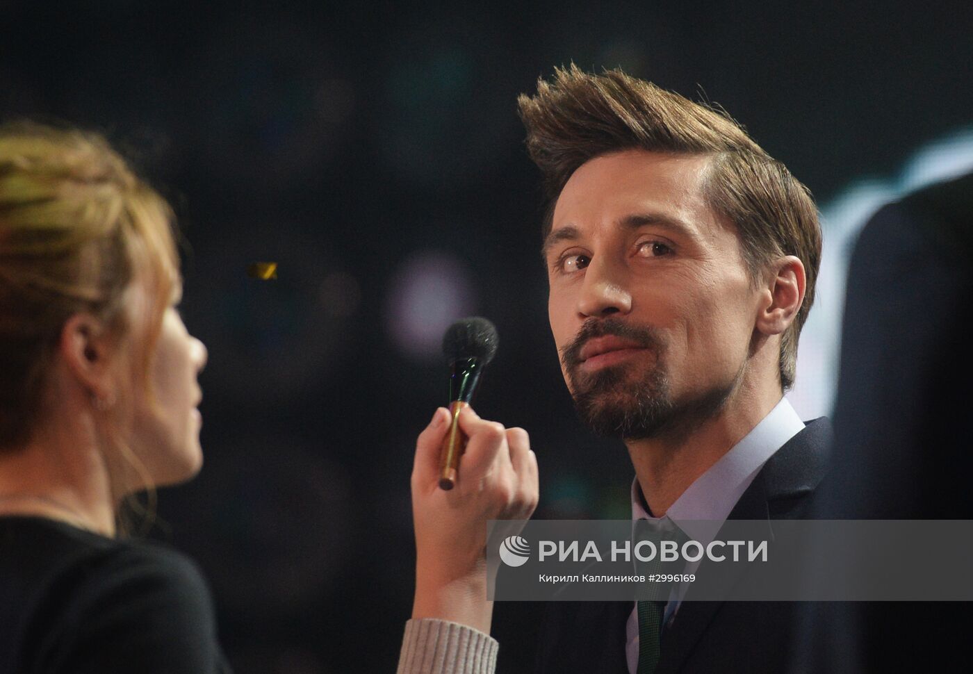 Съемки новогодней программы на Первом канале