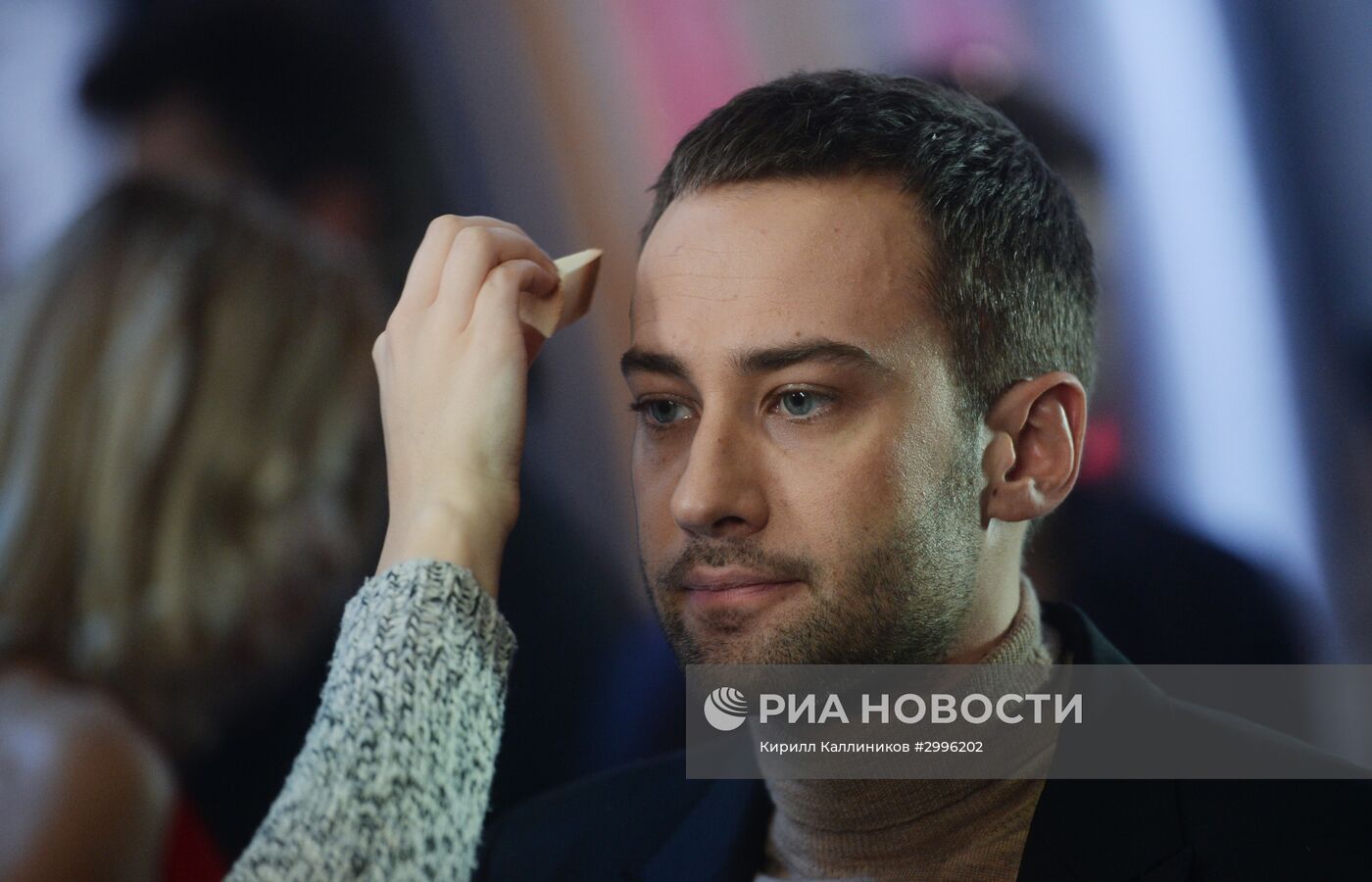 Съемки новогодней программы на Первом канале