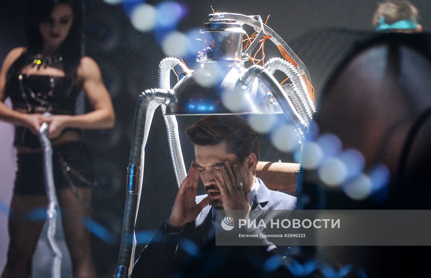 Съемки новогодней программы на Первом канале