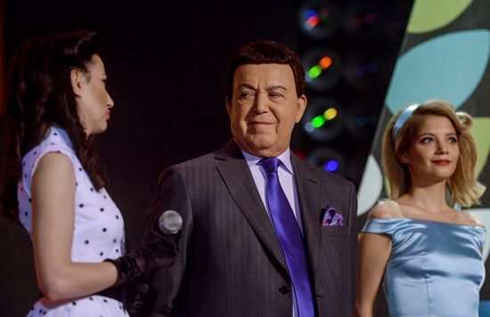 Съемки новогодней программы на Первом канале