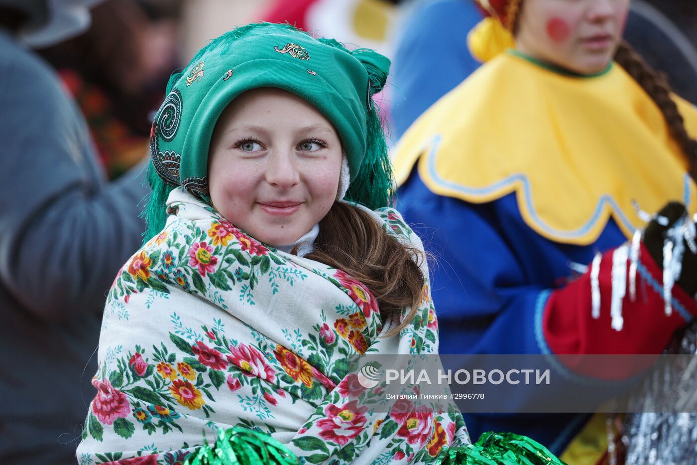 Новогоднее шествие Дедов Морозов в Краснодаре