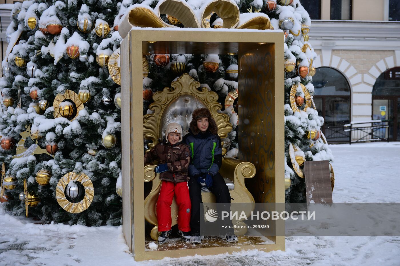 Новогоднее убранство в Сочи