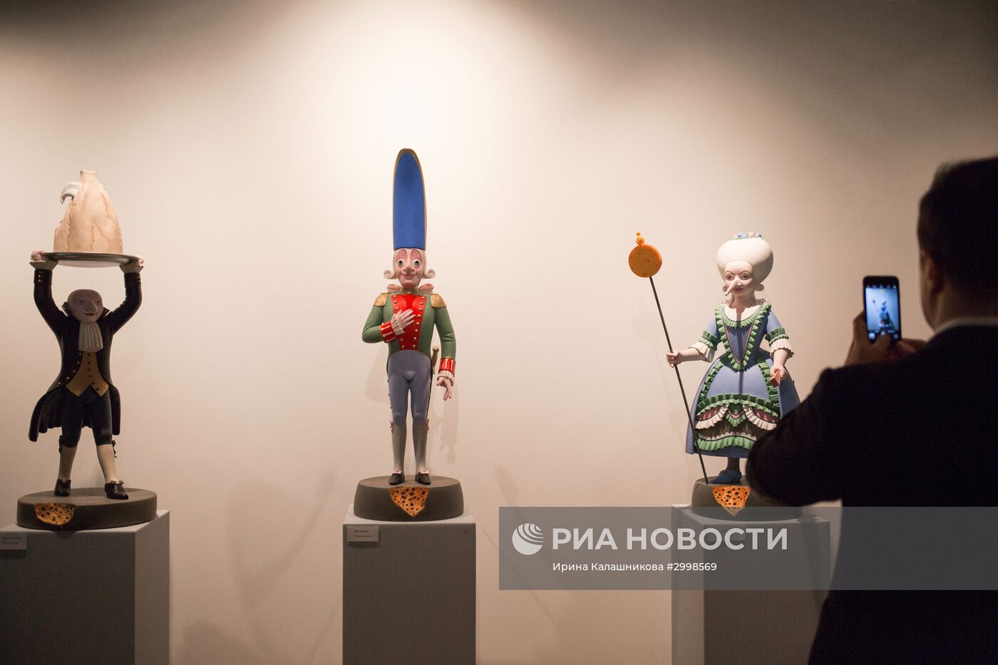 Открытие выставки М. Шемякина в Российском духовно-культурном центре в Париже