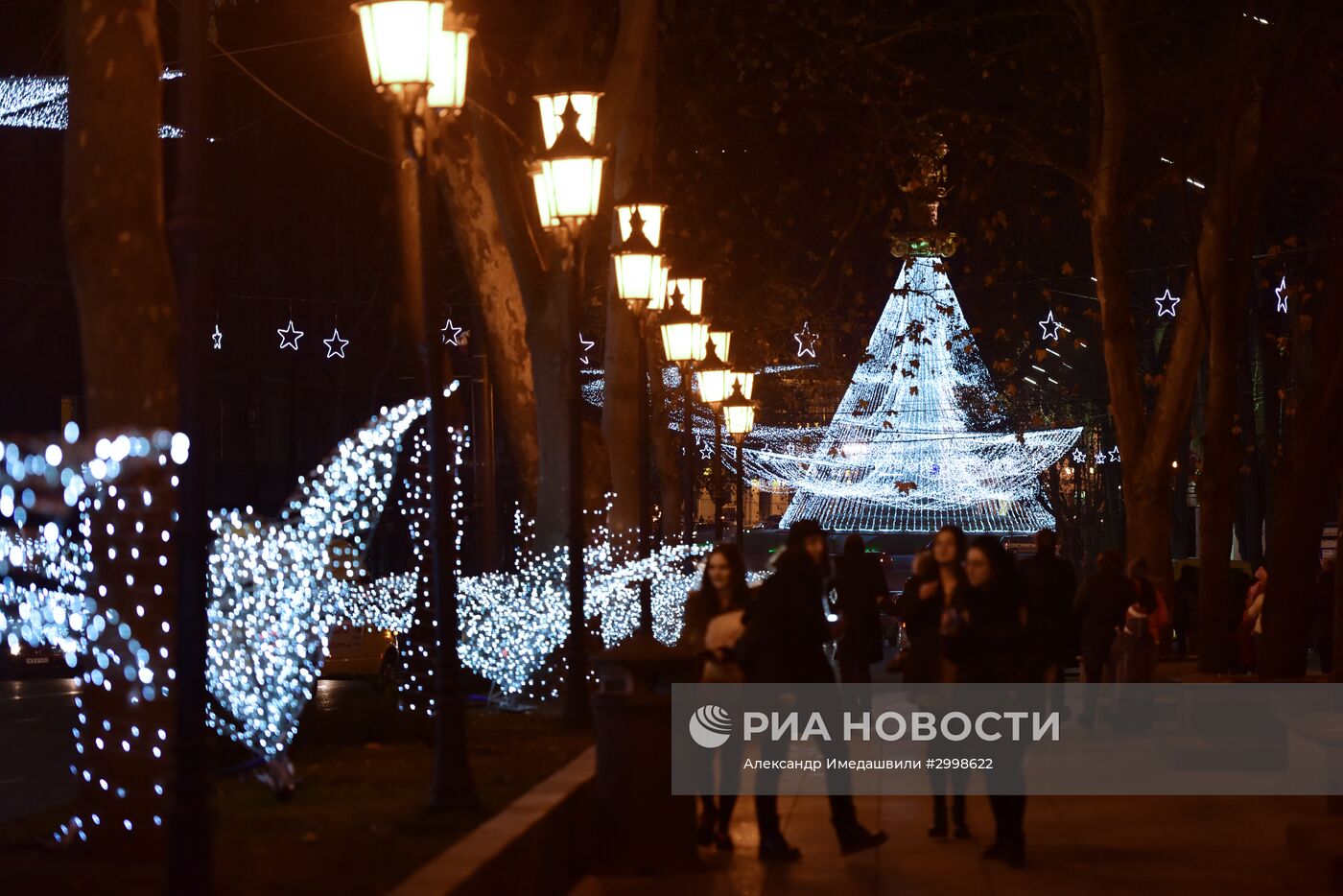 Новогодний Тбилиси