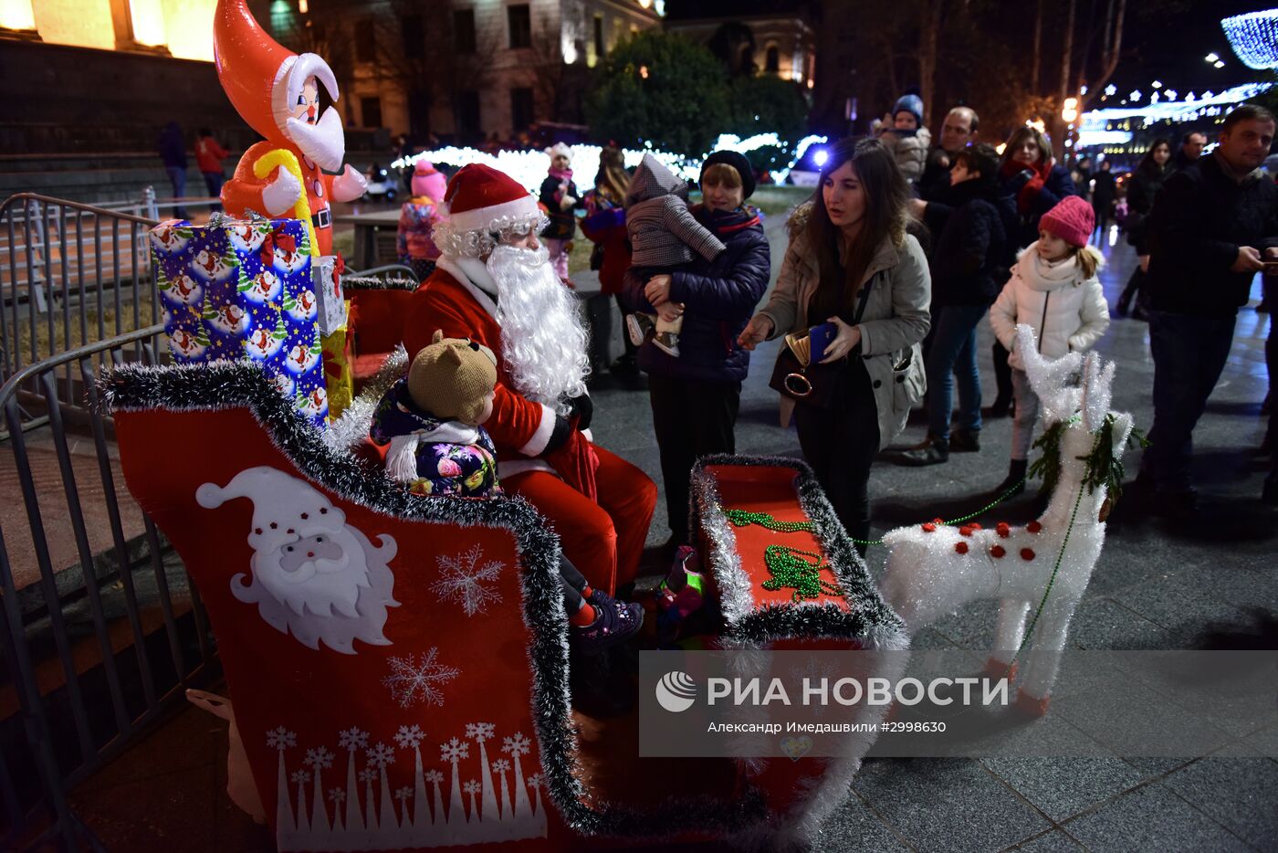 Новогодний Тбилиси