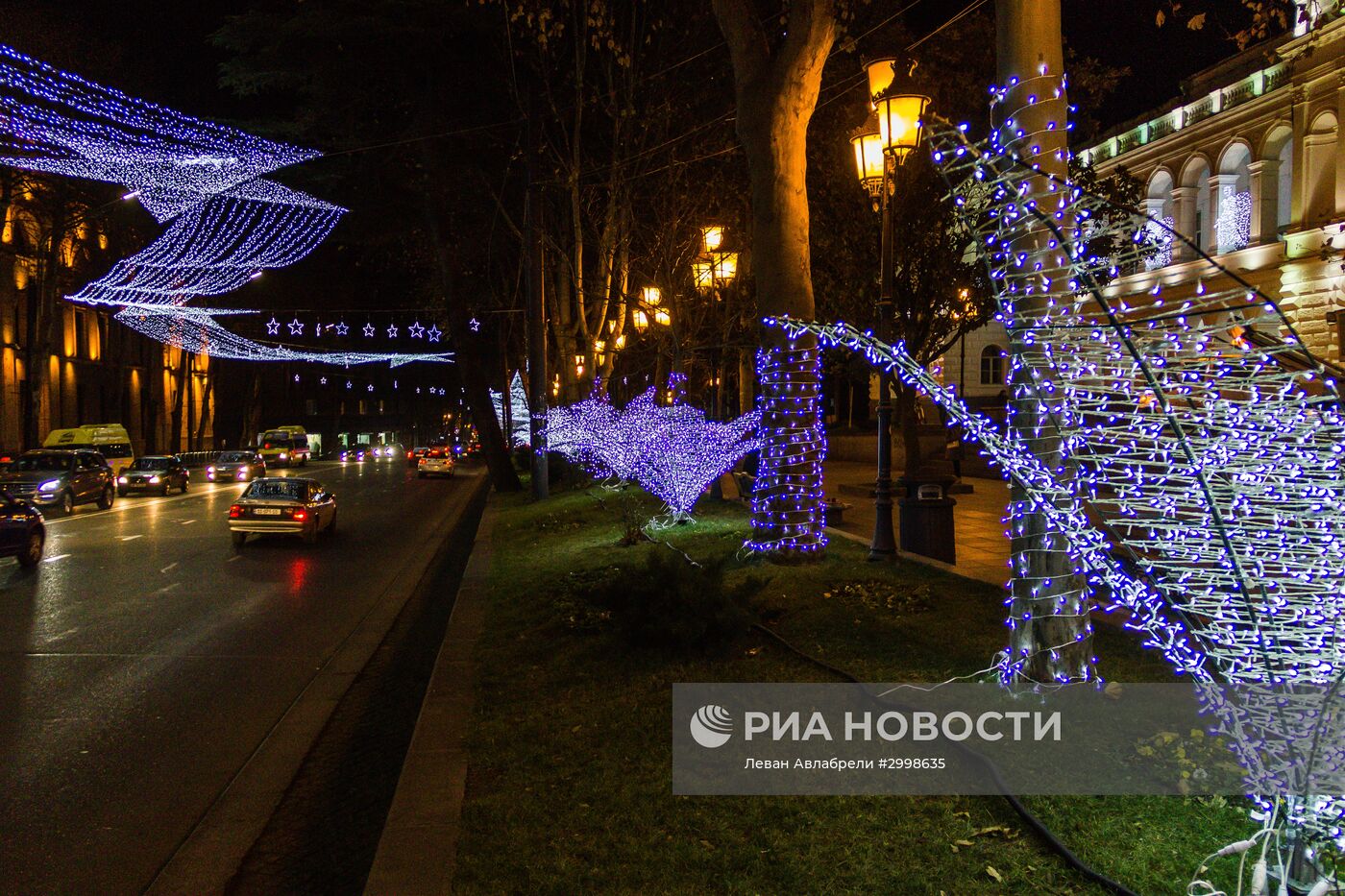 Новогодний Тбилиси