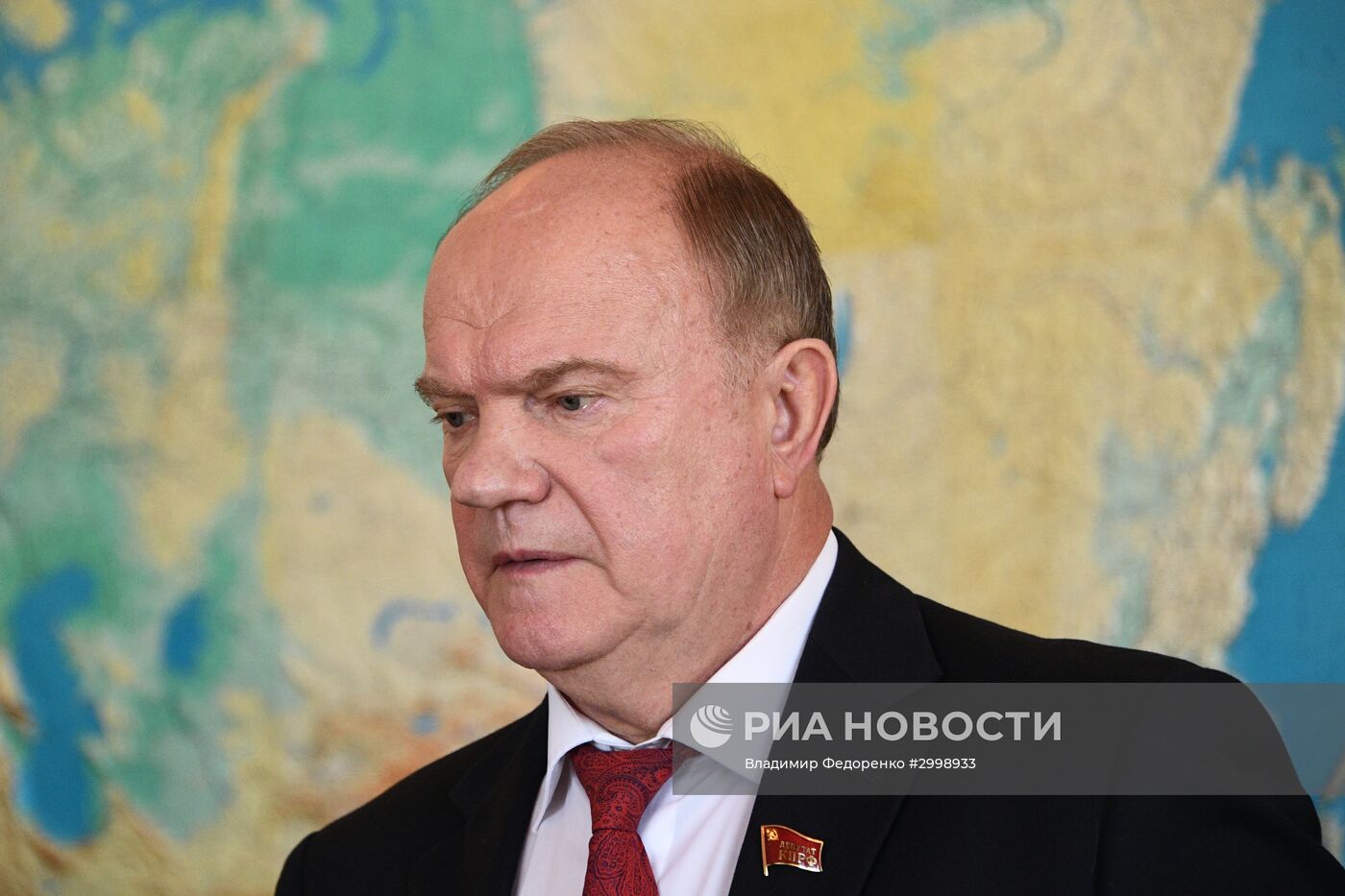 Руководитель фракции КПРФ Г. Зюганов