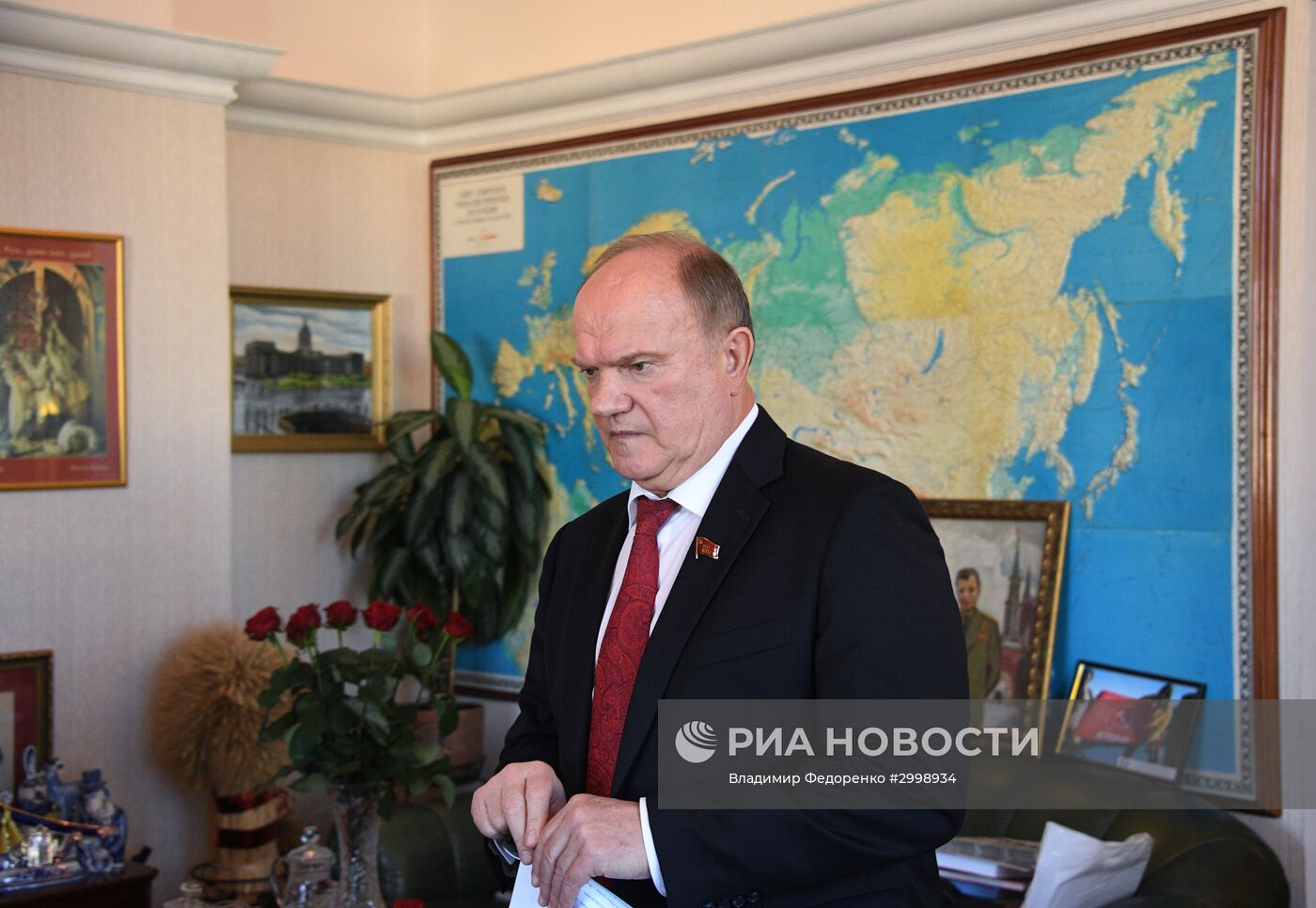 Руководитель фракции КПРФ Г. Зюганов