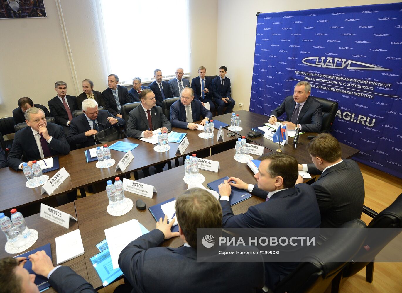 Вице-премьер РФ Дмитрий Рогозин посетил ЦАГИ