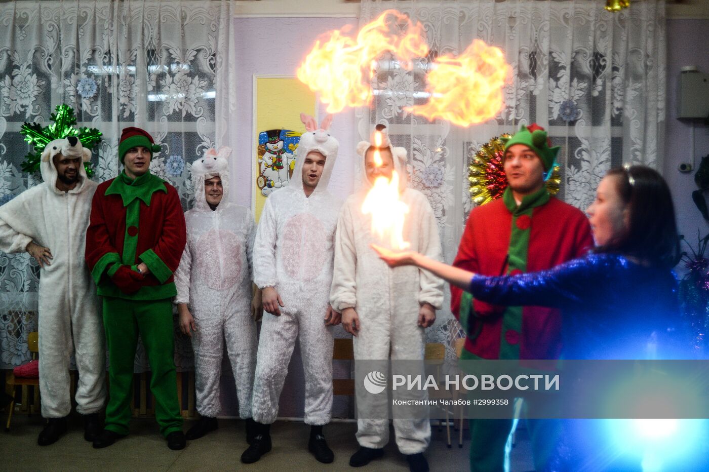 Рождественский караван Coca-Cola в Новгородской области