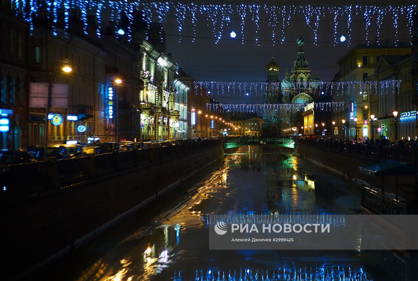 Предновогодний Санкт-Петербург