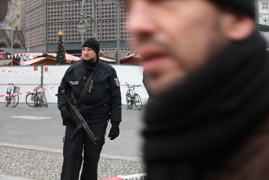 Ситуация на месте теракта в Берлине