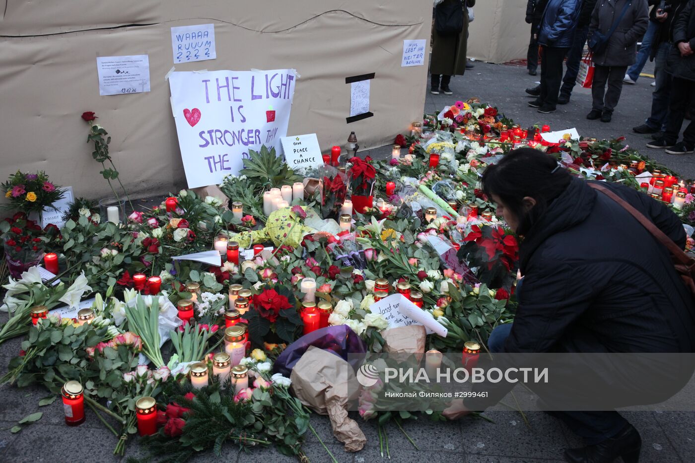 Ситуация на месте теракта в Берлине