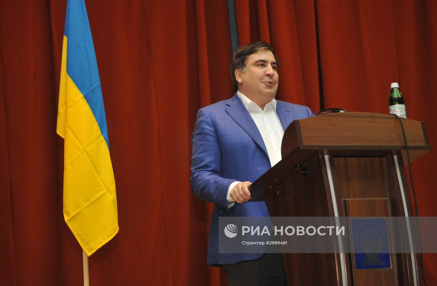 Выступление М. Саакашвили во Львове