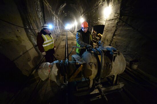 Реконструкция тоннеля во Владивостоке