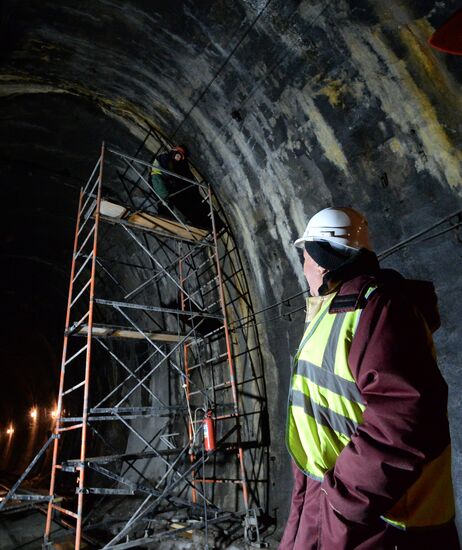 Реконструкция тоннеля во Владивостоке