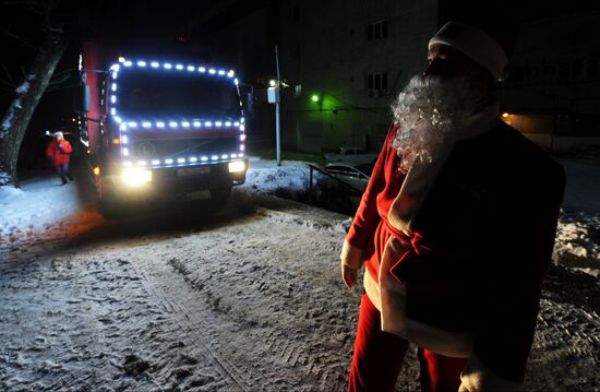 Рождественский караван Coca-Cola в Ростове-на-Дону