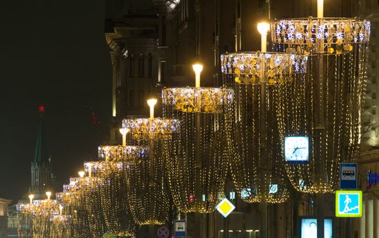 Предновогодняя Москва