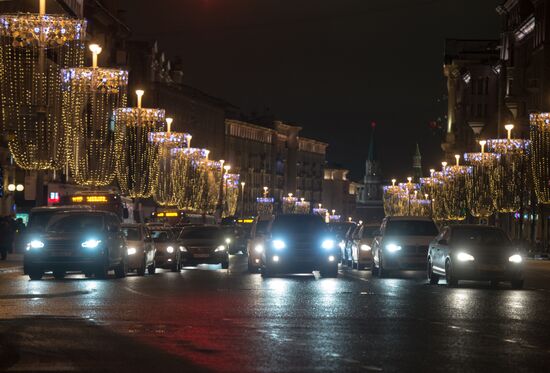 Предновогодняя Москва