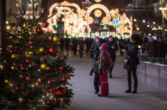 Предновогодняя Москва