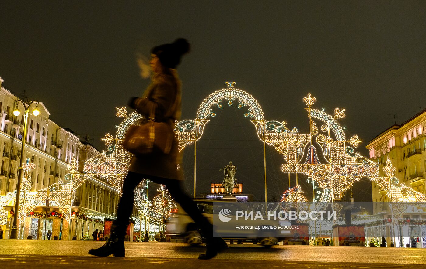 Предновогодняя Москва