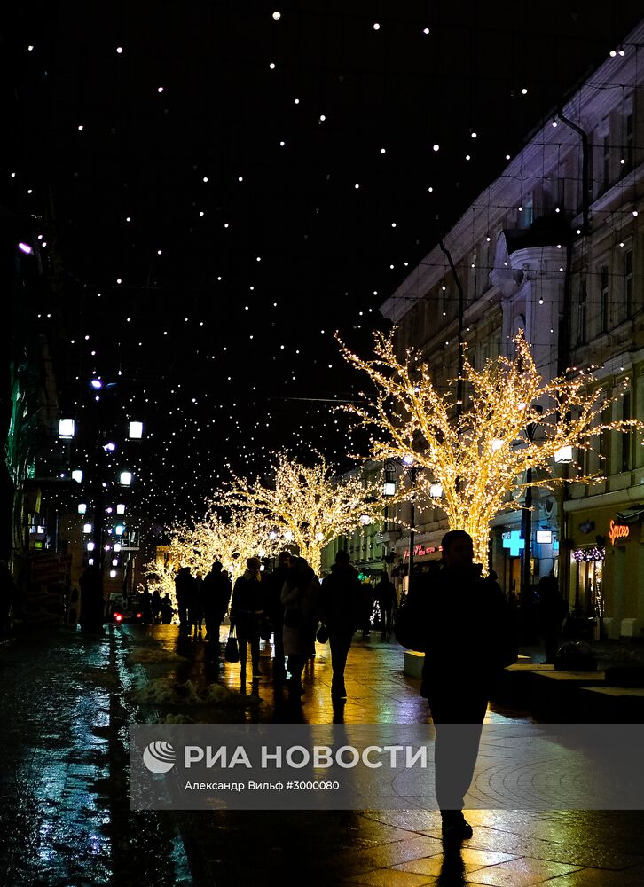 Предновогодняя Москва