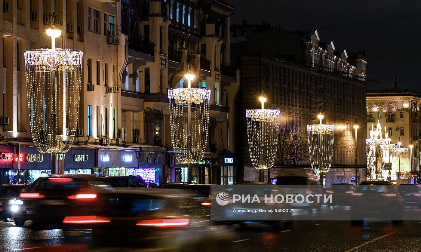 Предновогодняя Москва