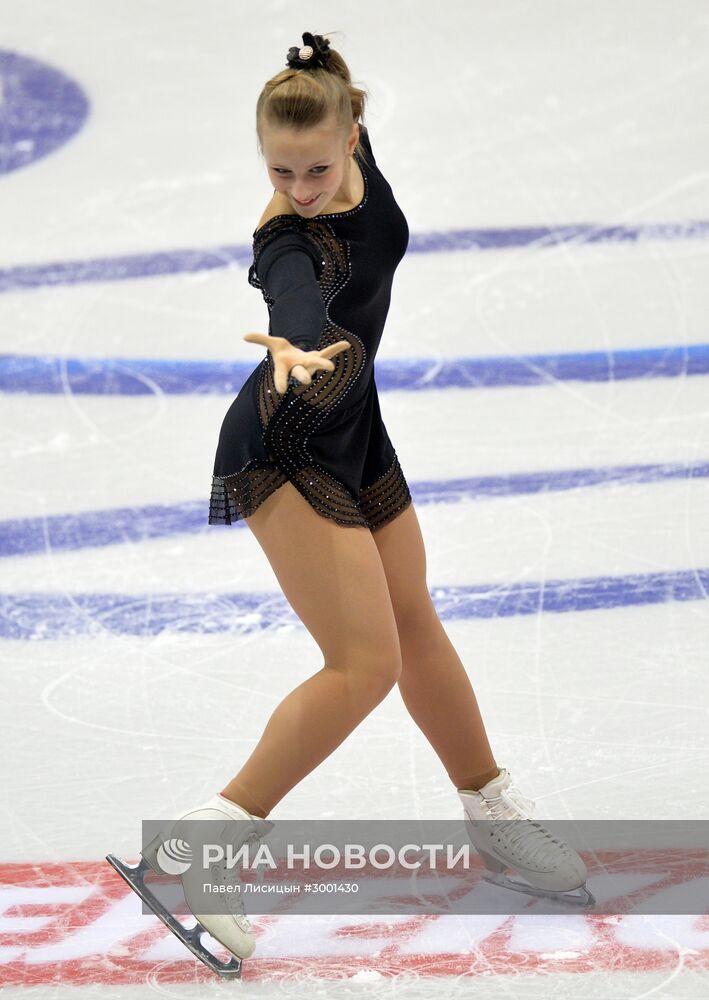 Фигурное катание. Чемпионат России. Женщины. Короткая программа