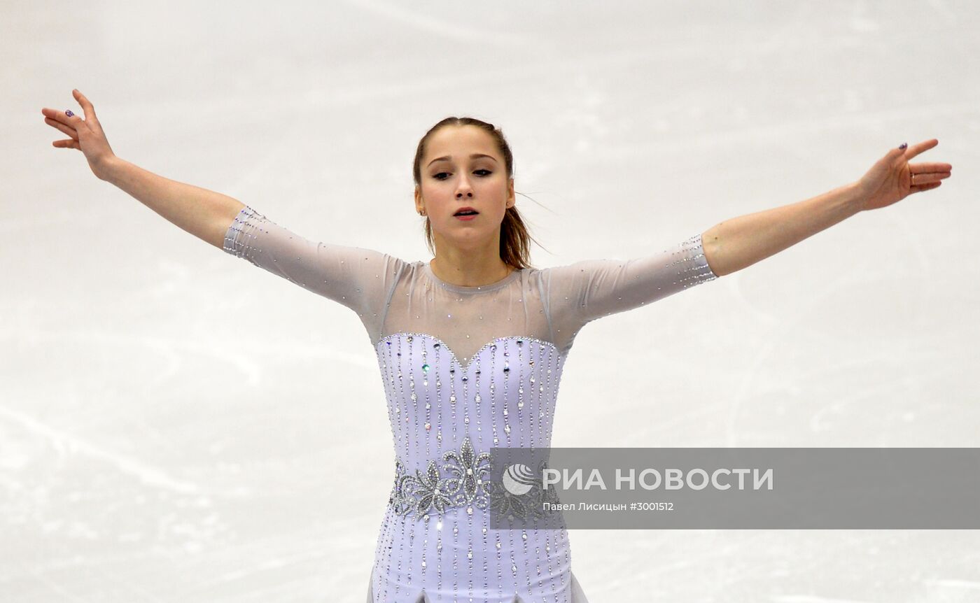 Фигурное катание. Чемпионат России. Женщины. Короткая программа