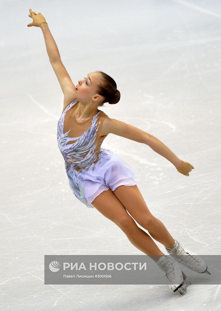 Фигурное катание. Чемпионат России. Женщины. Короткая программа