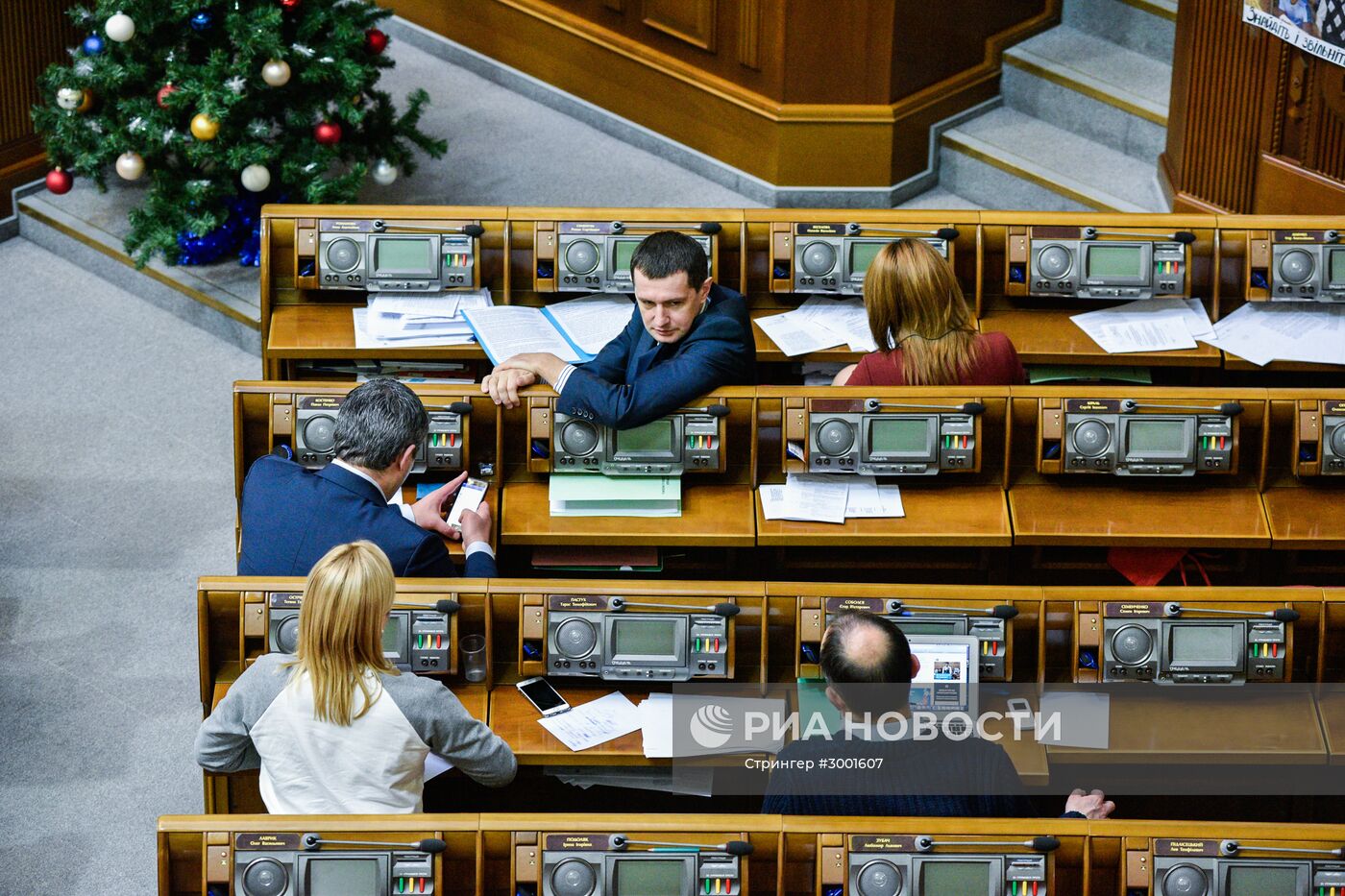 Заседание Верховной рады Украины