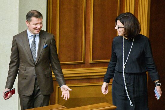 Заседание Верховной рады Украины