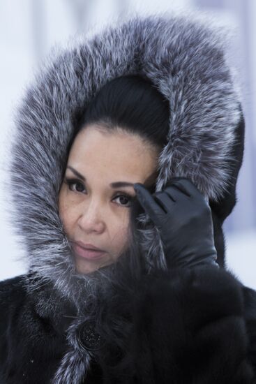 Аномальные морозы в Томске