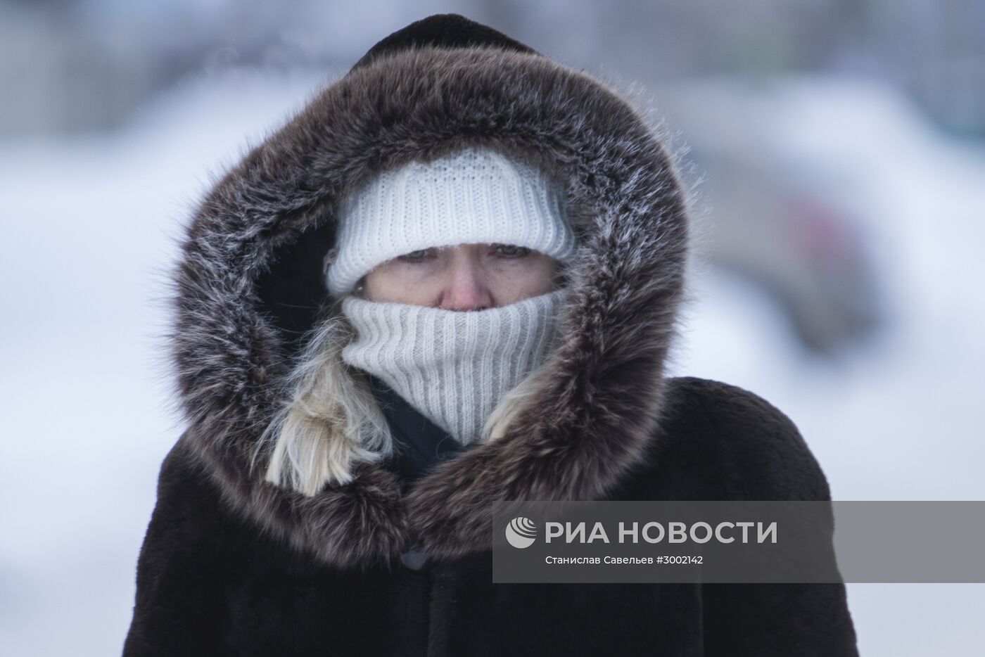 Аномальные морозы в Томске