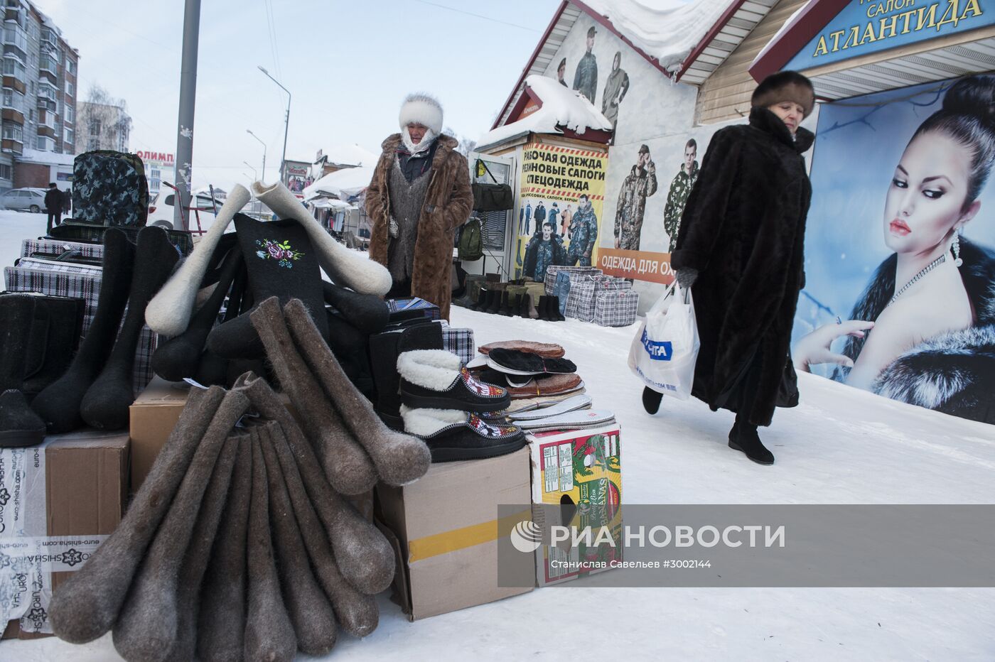 Аномальные морозы в Томске